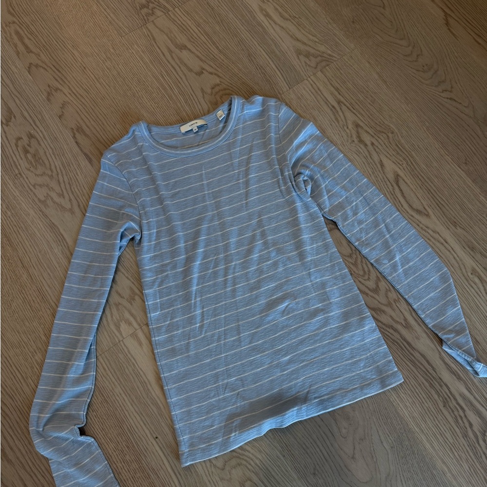Vince Striped Long Sleeve Shirt